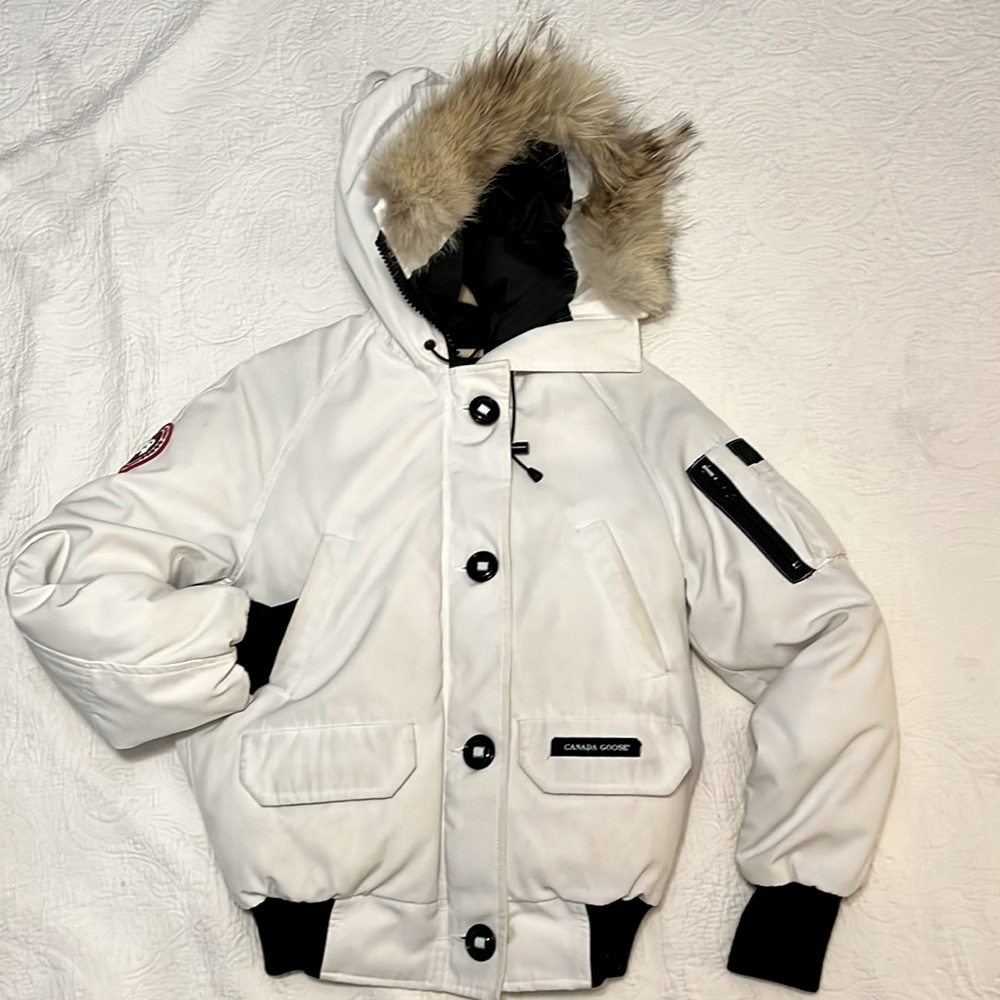 Canada Goose Chilliwack Bomber Jacket with Fur Trim